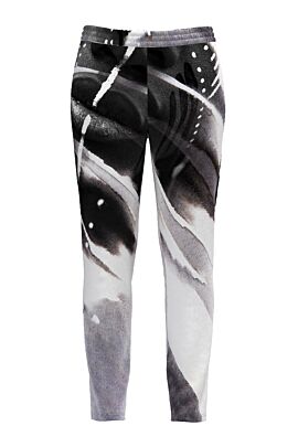 pantaloni DAMES sport cu imprimeu abstract